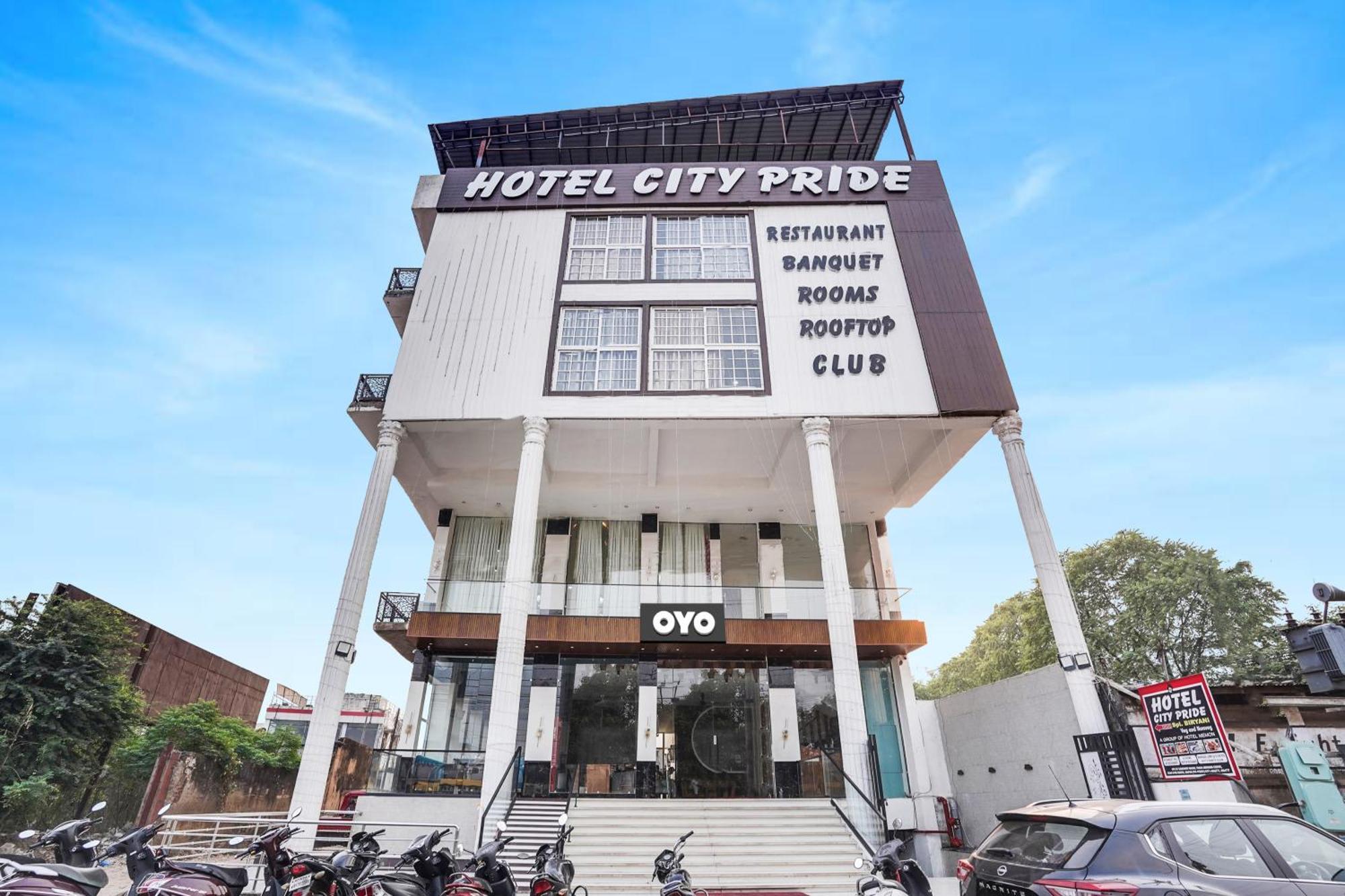Townhouse Amanaka Formerly Hotel City Pride Rāipur Eksteriør bilde
